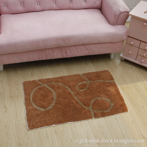 Customize Design 100% Cotton Home Mat_ Cot0050
